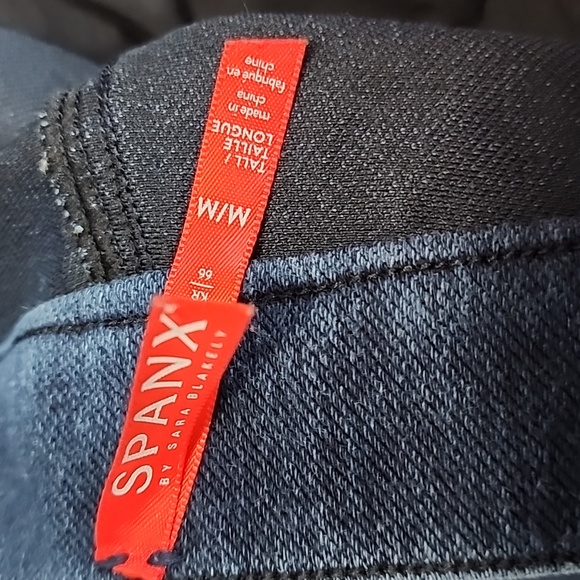 Spanx Jean-ish Ankle Leggings/ Size M - Picture 7 of 13